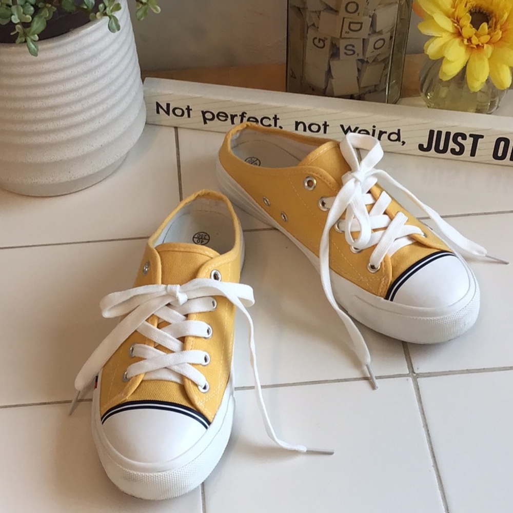 Casual Lace-Up Mules